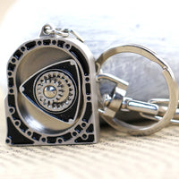 Rotary Engine Keychain that actually spins.