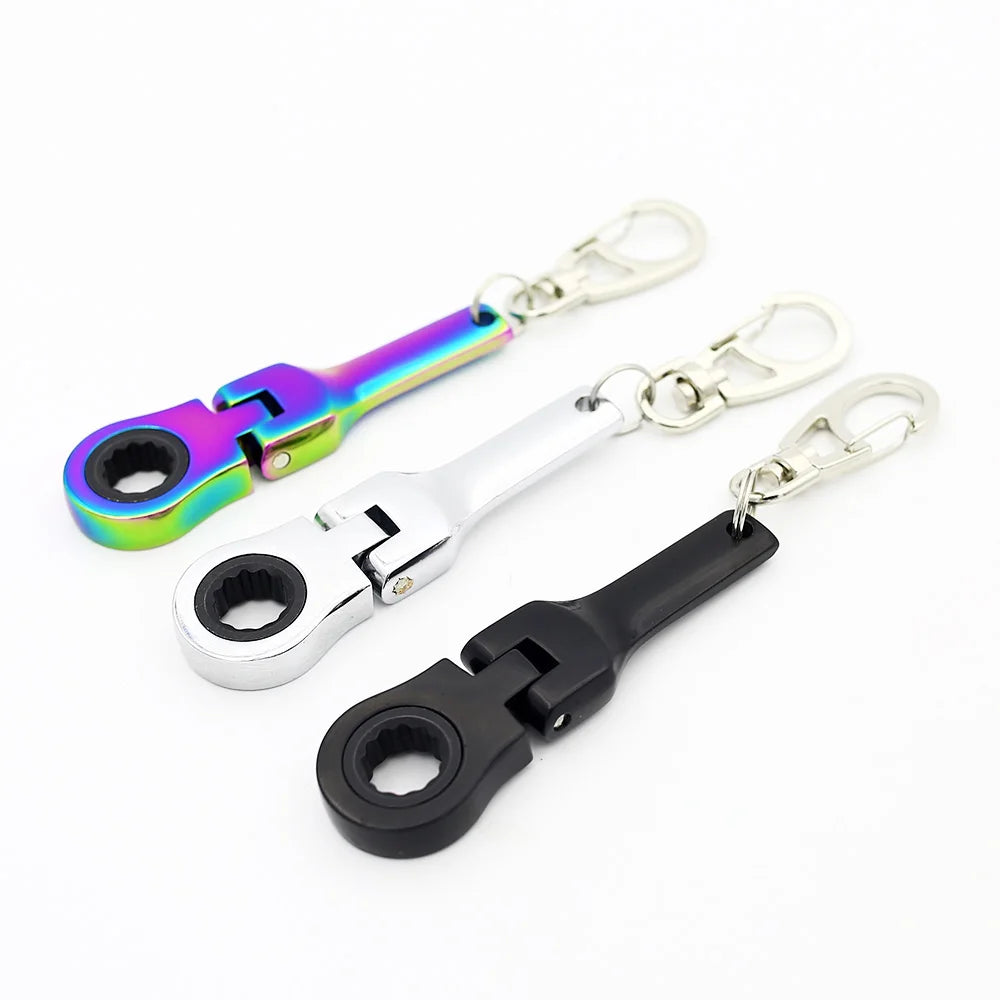 10mm Ratchet Wrench Keychain.